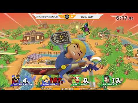 Resurgence 3 Wii U Doubles (Round Robin) - Kev_Aros / Viewtiful Jun  vs. Glare / Scot!