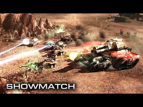 THE TRUE POWER OF GDI, 1V2 DID IT AGAIN - Team w/ Rex vs Drive / Futurama - Kane's Wrath