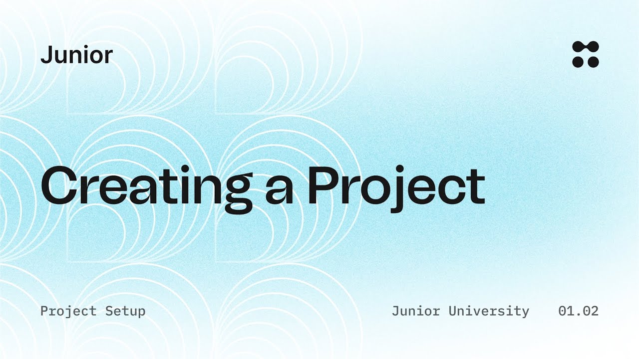 Creating new project