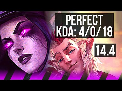 MORGANA & Kai'Sa vs RAKAN & Vayne (SUP) | 4/0/18 | TR Master | 14.4