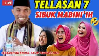 Download lagu Tellasan 7, ceramah kh kholil yasin terb4ru 2O26 full lucu 😄#khkholilyasin mp3