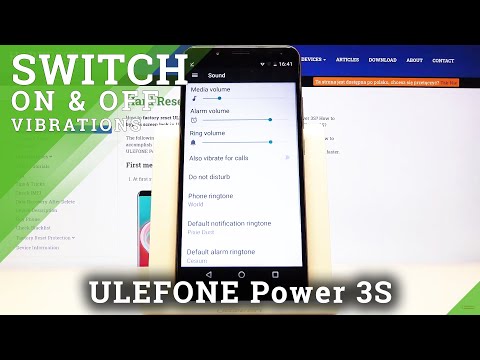 How to Find Vibration Settings in Ulefone Power 3S – Turn On / Off Vibrations