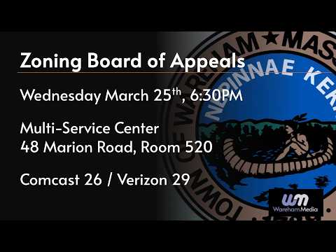From the Zoning Board