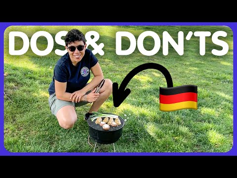 BBQ in Germany — Rules for grilling on balconies and parks