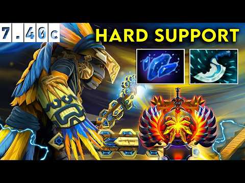 Shadow Shaman 🔥 Immortal Hard Support - Dota 2 Patch 7.40c Pro Pub Full Gameplay
