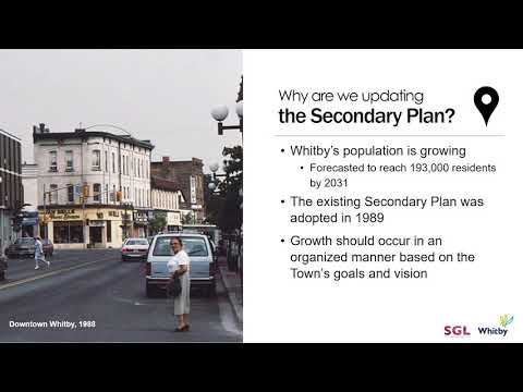 Downtown Whitby Secondary Plan - Virtual Update