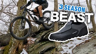 All-weather, 3 season beast! - Shimano MW5 mountain bike shoe