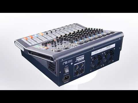 Power Mixing Console Maximum Acoustics POWERMIX.7008