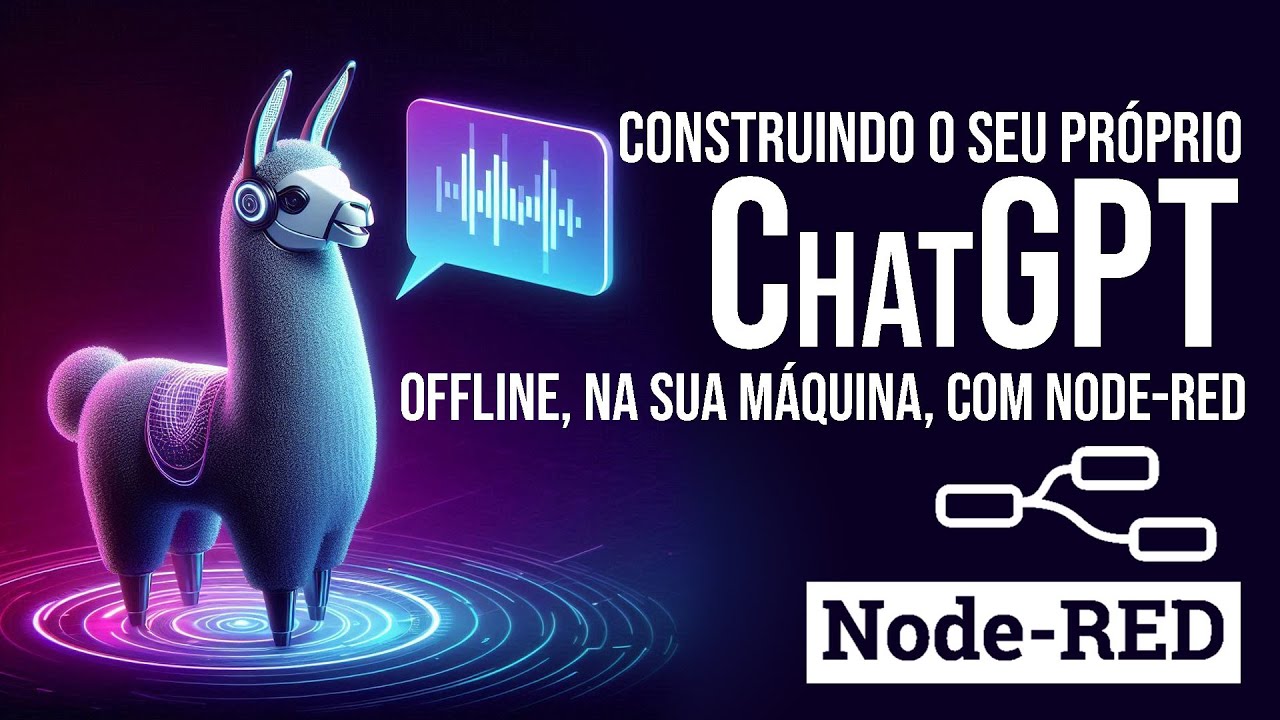 🔴ChatGPT offline na sua máquina, com Node-RED e Ollama, de graça, sem programação. LLM fácil!