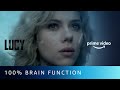 100% Brain Usage | Lucy | Scarlett Johansson, Morgan Freeman | Amazon Prime Video