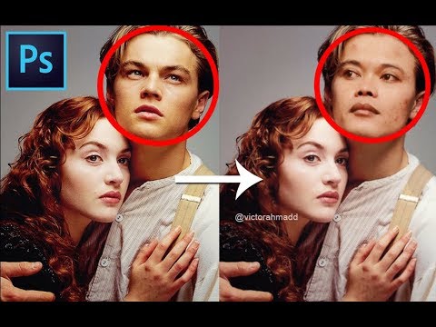 VIDEO Cara Edit Foto Wajah Ke Badan Orang Lain Dengan  