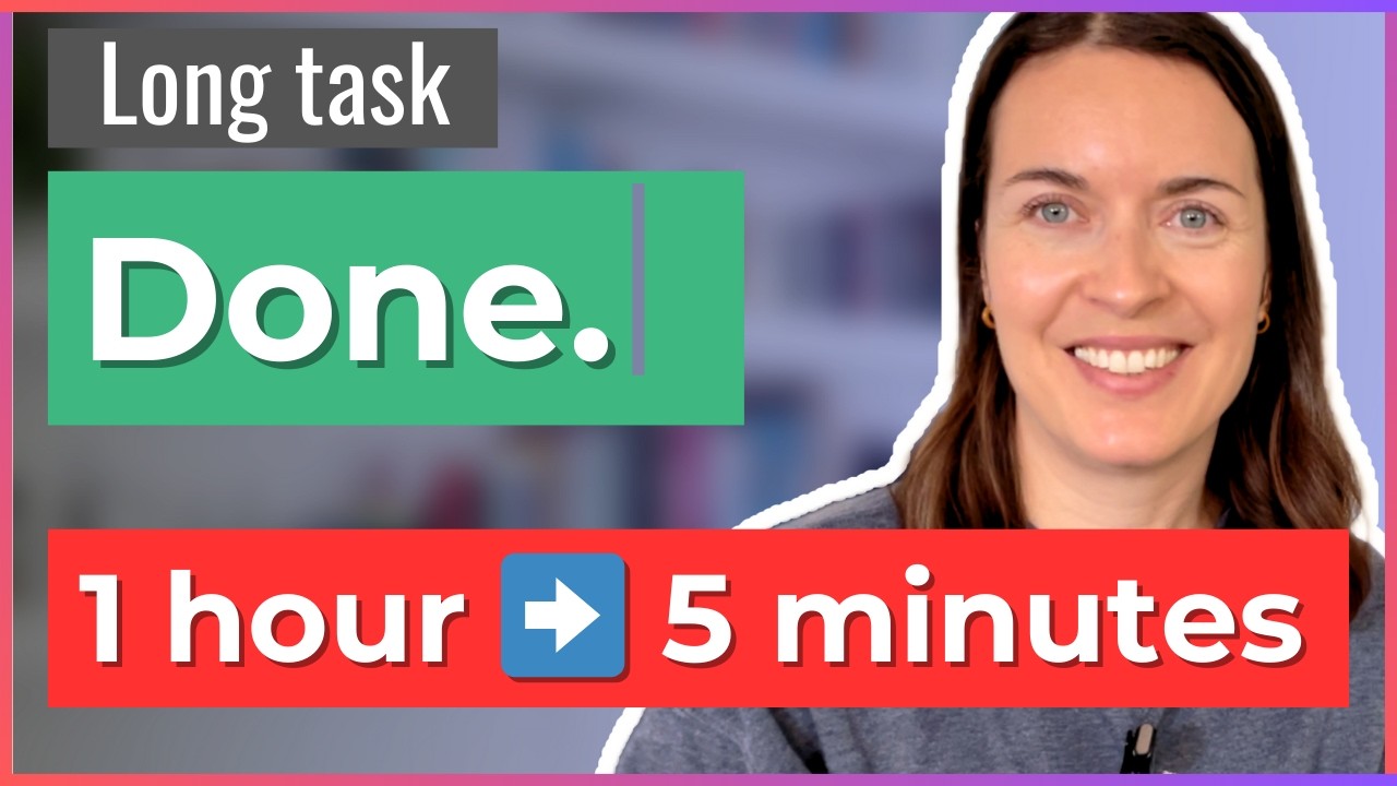10 ChatGPT PRODUCTIVITY TIPS for work | AI writing hacks