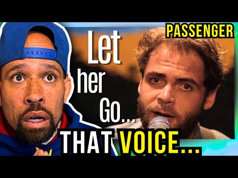 Rapper FIRST time REACTION to Passenger | Let Her Go! His voice is...
