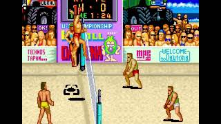 U.S championship V'ball Arcade playthrough