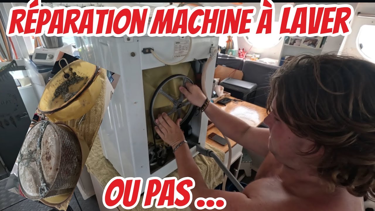 #117 The first repairs are moving forward and we are trying to fix our washing machine