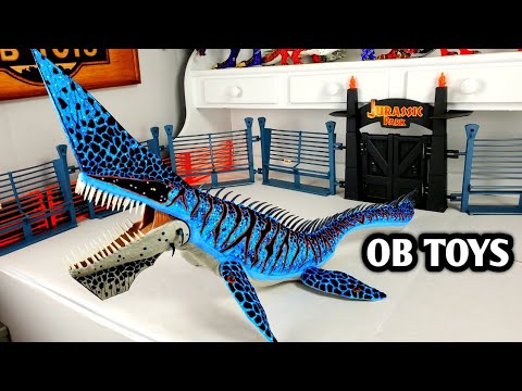 MAKING DINOSAUR HYBRIDS | MOSASAURUS EVOLVED | GLOW IN THE DARK | DINOSAUR TOYS | mosa dino repaint