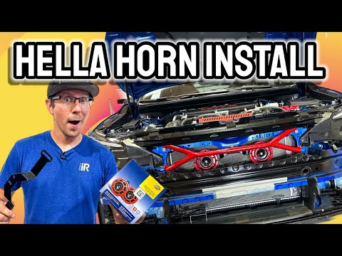 Hella Horn Install & Plug-N-Play Harness for 2022+ Subaru WRX