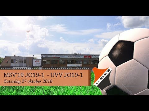 MSV'19 JO19-1 - UVV JO19-1