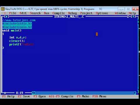Basic Program In C In Tamil