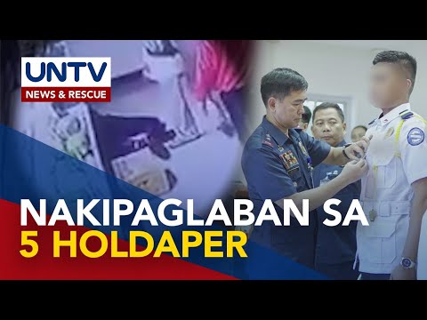 Sekyu na nakipag-laban sa limang holdaper sa Makati City, kinilala ng PNP-CSG