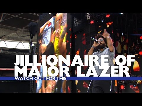 Jillionaire of Major Lazer - 'Watch Out For This' (Live At The Summertime Ball 2016)
