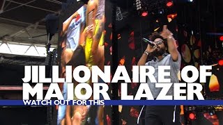 Jillionaire of Major Lazer - &#39;Watch Out For This&#39; (Live At The Summertime Ball 2016)