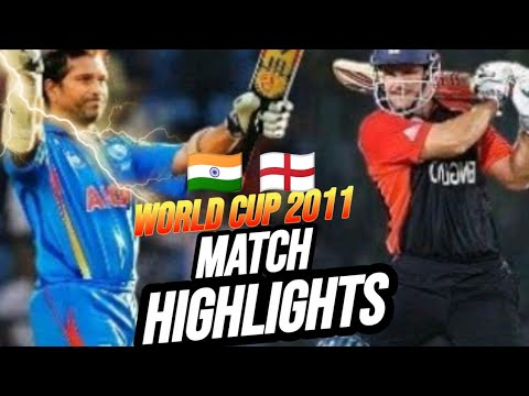 Thriller! | India vs England World Cup 2011 | Full Match Highlights 