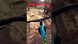 Picking up crazy speed at spider mtn.