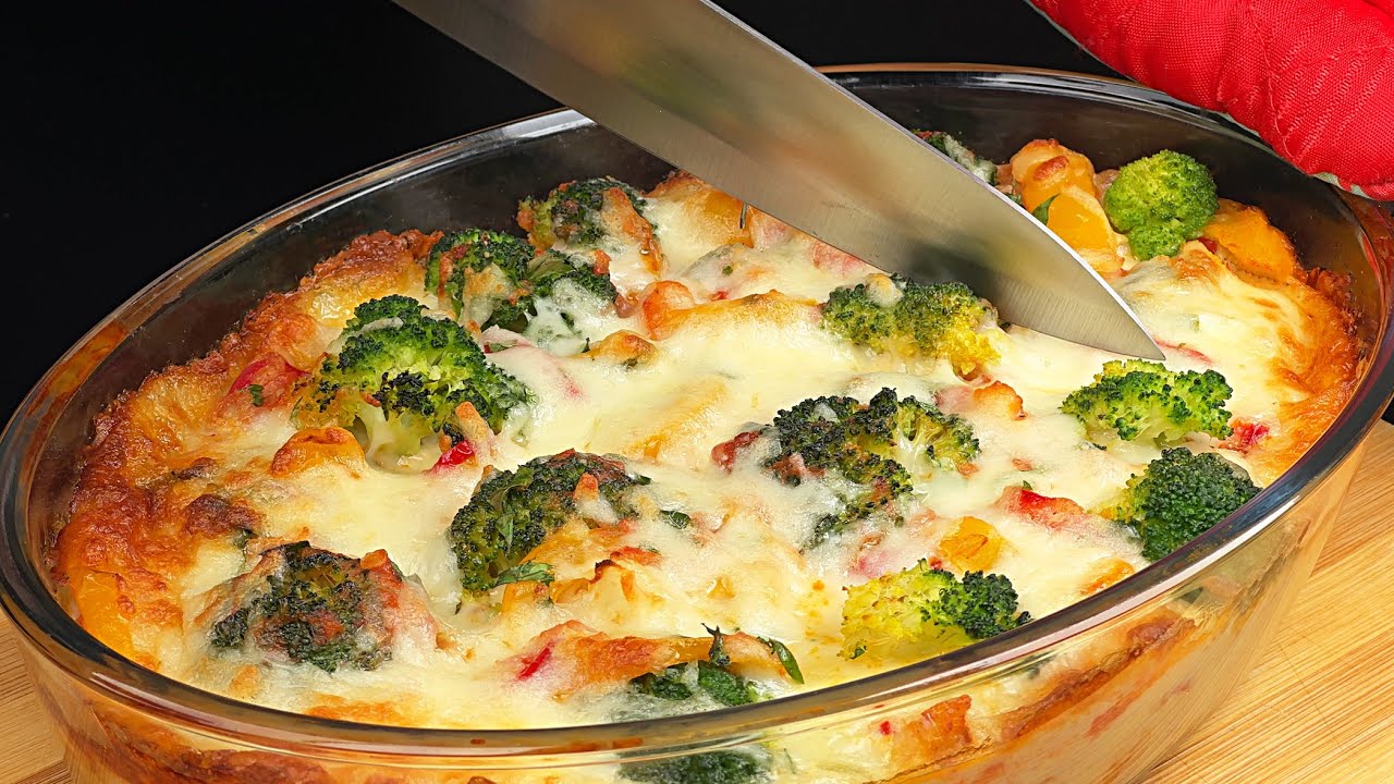 The most delicious broccoli recipe! I cook every weekend! Very simple and quick dinner❗️