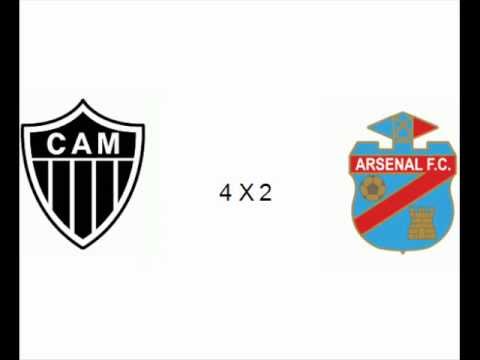 ATLÉTICO-MG 5 X 2 ARSENAL-ARG COPA LIBERTADORES 2013