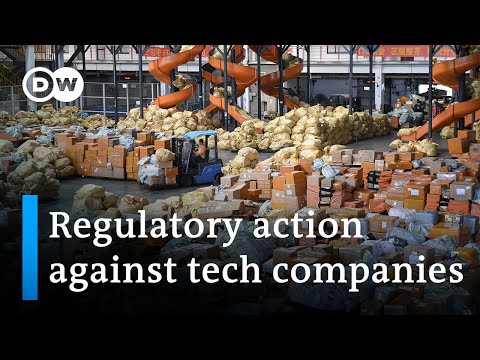 中国、テック大手に対抗する独占禁止法を草案に｜DWニュース (China drafts anti-monopolistic legislation against tech giants | DW News)