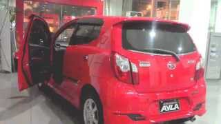 DAIHATSU AYLA FACELIFT 2014 RED SOLID