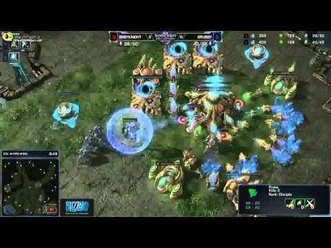 Babyknight vs Grubby - European WCS - Game 1