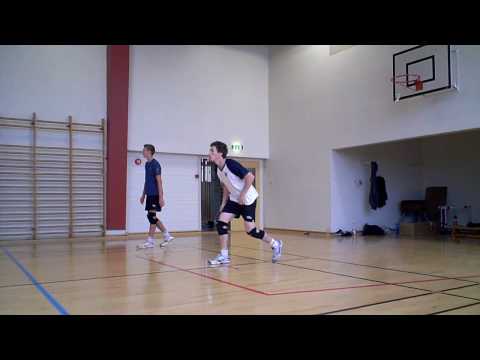 Volleyball TVN. Robin, Sindre & Jon E Servemottak 08 09 09