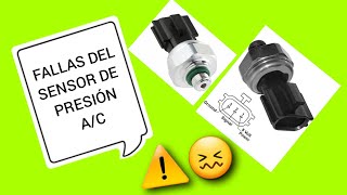 Que pasa cuando FALLA el SENSOR DE PRESION DEL AIRE ACONDICIONADO⚠️😔