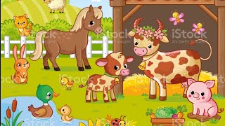 Download Lagu Relax with familiar wild animals Dog, Cat, Cow, Elephant, Deer,pig, Weasel...- Animal sounds part 6 Thumbnail