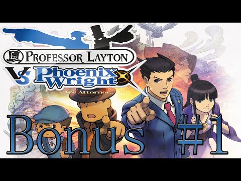Let's Play Professor Layton Vs. Phoenix Wright: Ace Attorney [BLIND] - Bonus #1