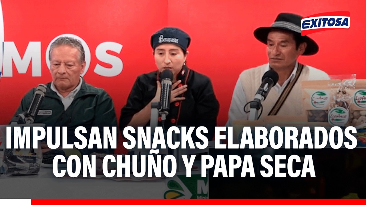 🔴🔵 Productores de Huarochirí impulsan la transformación del chuño y la papa seca en snacks y piqueos