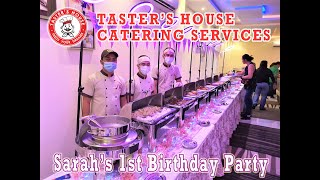 Taster's House Catering on SARAH'S 1st BIRTHDAY PARTY