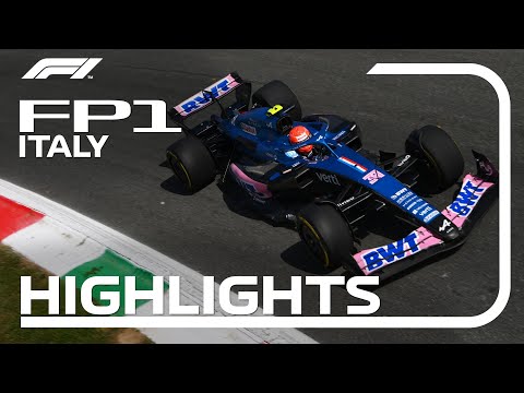 F1第16戦イタリアGP（モンツァ）FP1ハイライト動画