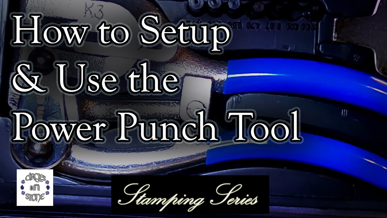 Setting up and Using a Multi-Purpose Hole Punch Kit for Metal Blanks