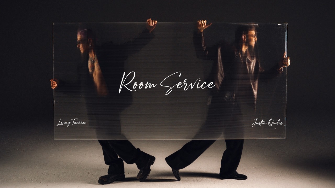 Justin Quiles, Lenny Tavárez - ROOM SERVICE (Lyric Video)