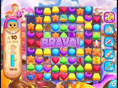 Cookie Jam Blast Level 814 - NO BOOSTERS 🍪 | SKILLGAMING ✔️