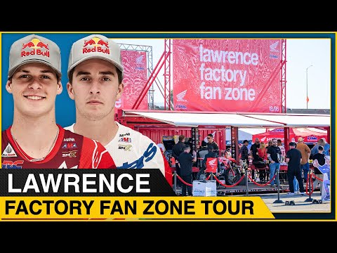 Lawrence Factory Fan Zone Tour | Supercross