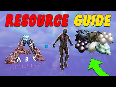 Resource Guide Genesis Part 2 - Ark Survival Evolved
