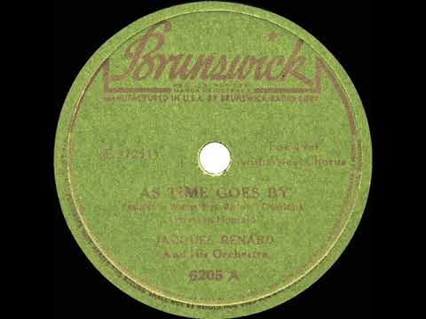 1943 HITS ARCHIVE: As Time Goes By - Jacques Renard (Frank Munn, vocal) (recorded October 1931)