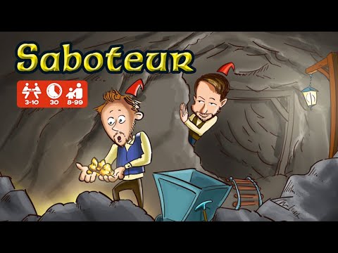 Saboteur speluitleg (door Bord Voor Je Kop) - 999 Games