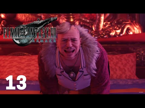 FINAL FANTASY 7 REMAKE - Walkthrough Part 13 PS4 Pro Gameplay [No Commentary]