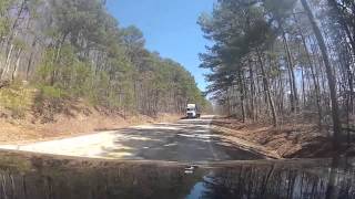 preview picture of video 'Mt magazine scenic byway march 2013'