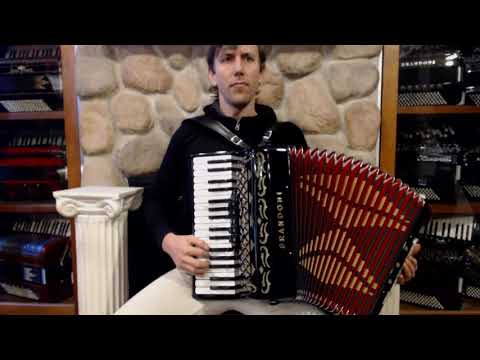 BRAN66CLBK - Black Brandoni 66 Classic Piano Accordion LMM 34 78 $3999
